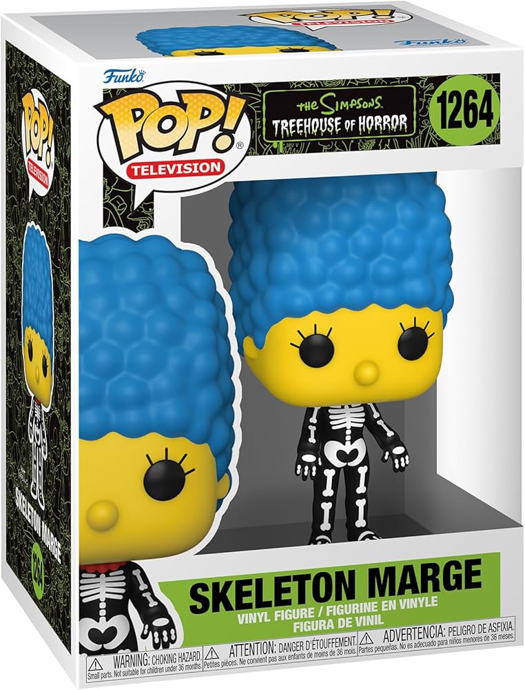 The Simpsons: Treehouse of Horror Skeleton Marge Funko POP! Vinyl