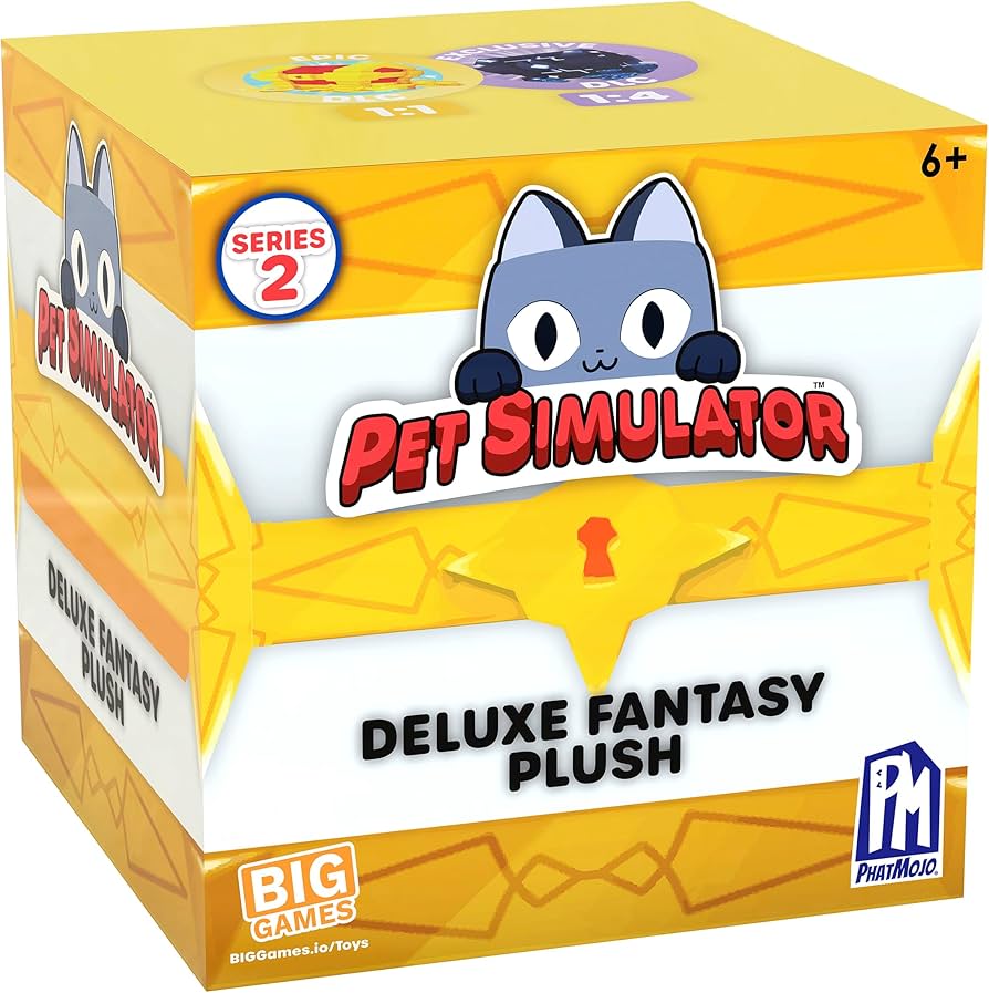 Pet Simulator Series 2 Deluxe Fantasy Plush Blind Box