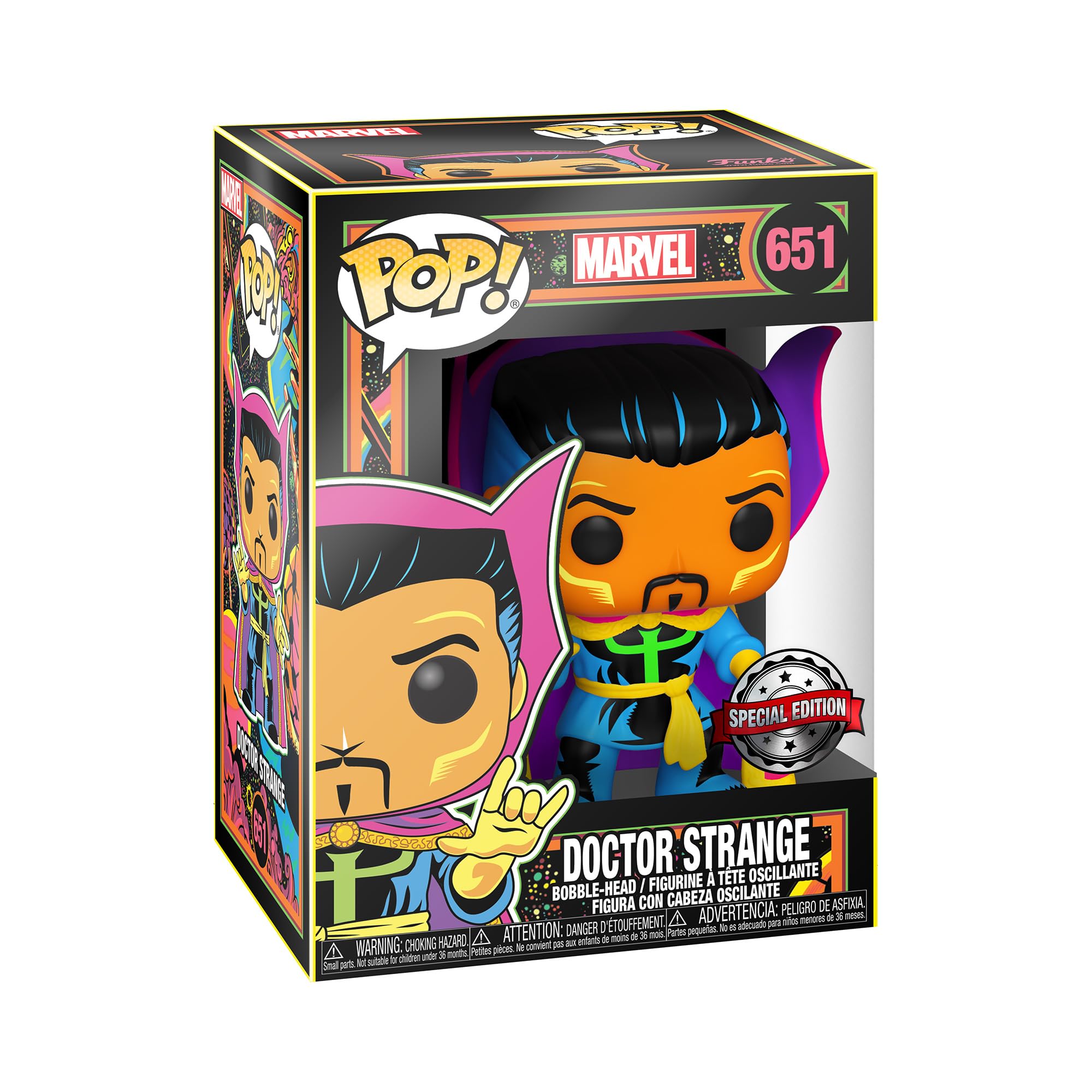 Marvel Doctor Strange Black Light Funko POP! Vinyl