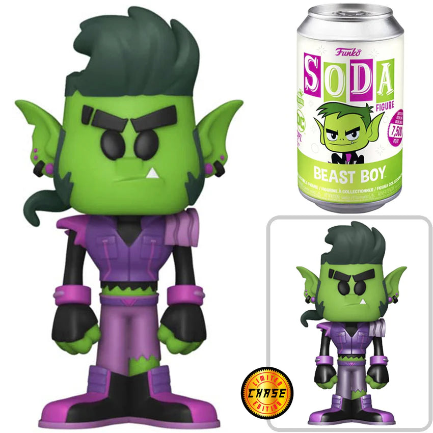 Funko Vinyl Soda: Teen Titans Go! - Beast Boy