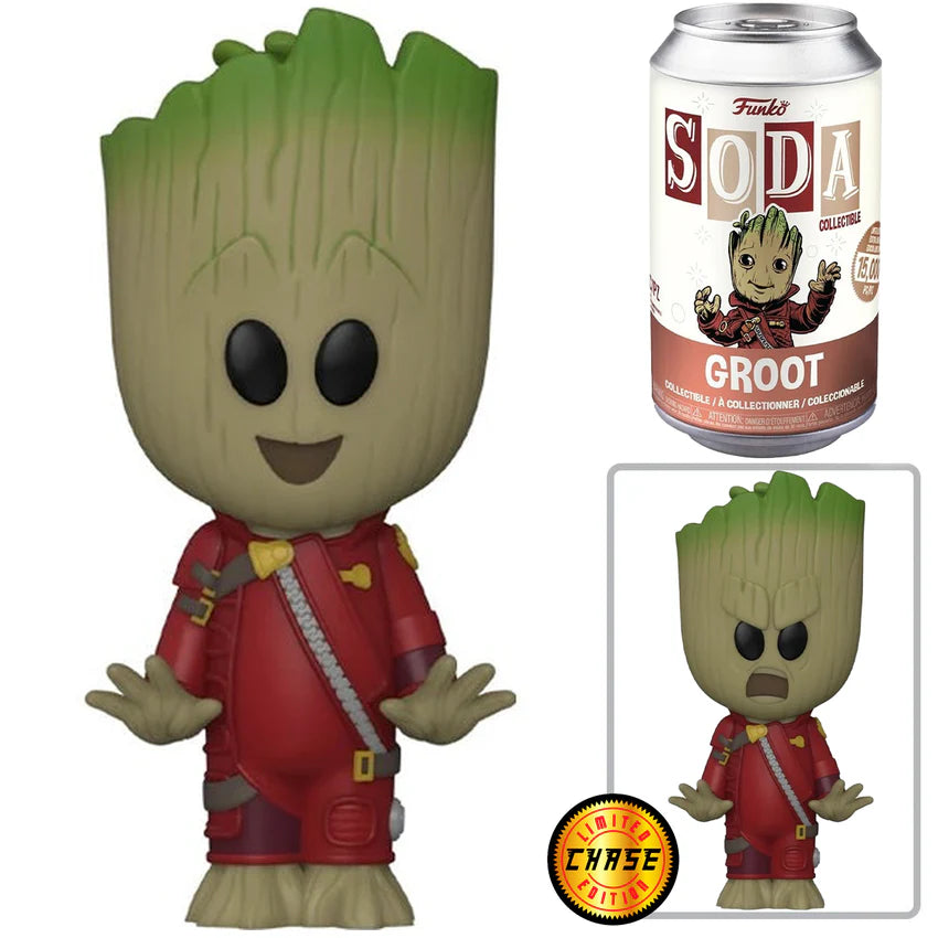 Funko Vinyl Soda: Guardians of the Galaxy 2 - Groot (Ravager)