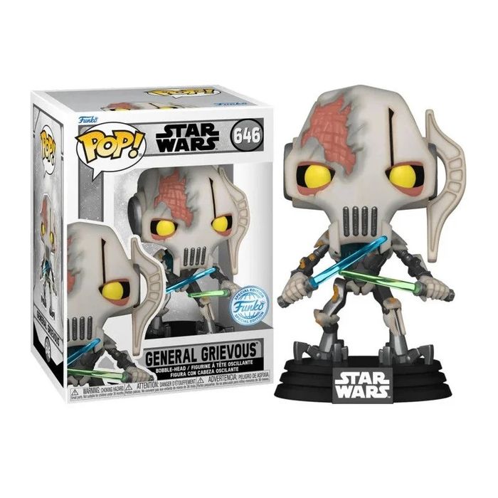 Star Wars: General Grievous (Damaged) Funko POP! Vinyl