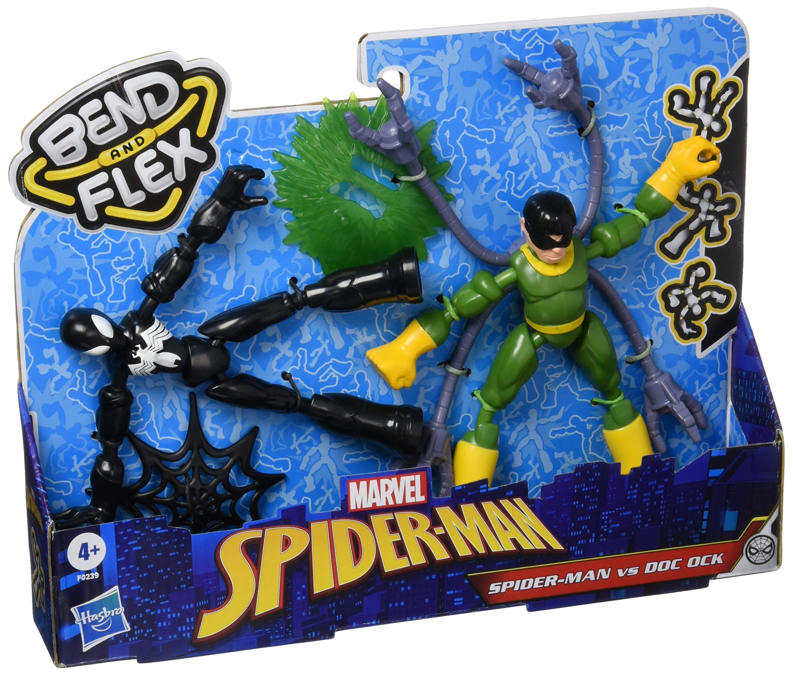 Spider-Man VS Dock Ock Bend And Flex Figure 2-Pack