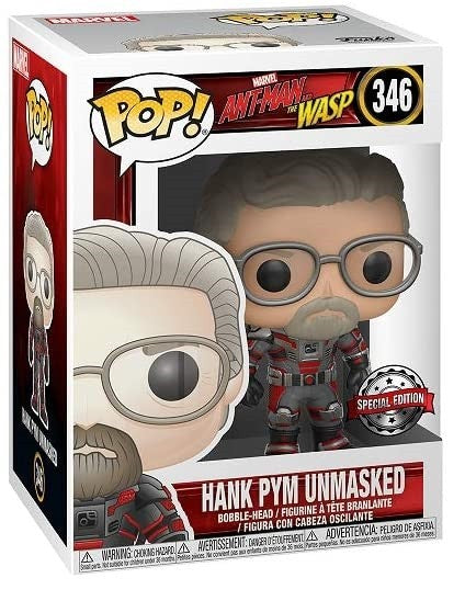 Ant-Man and the Wasp: Hank Pym (Unmasked) Funko POP! Vinyl