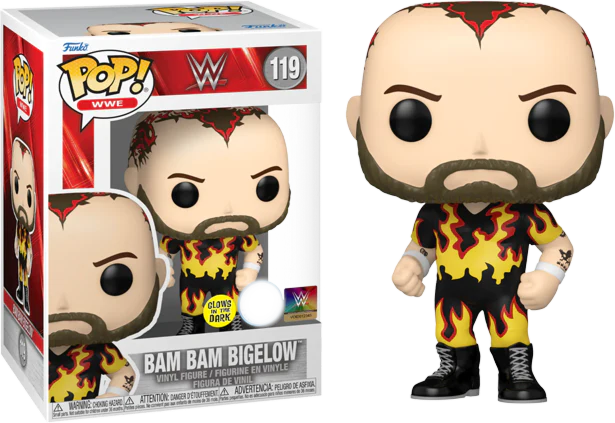 WWE: Bam Bam Bigelow (Glow in the Dark) Funko POP! Vinyl