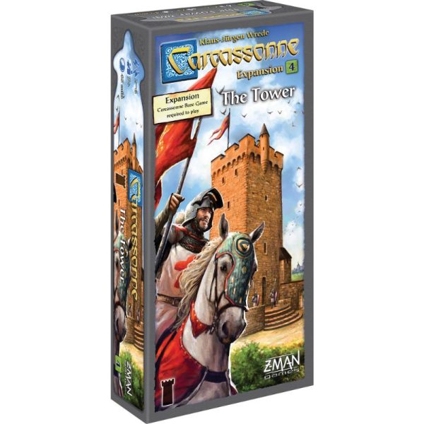 Z-Man Games Carcassonne Expansion 4: The Tower