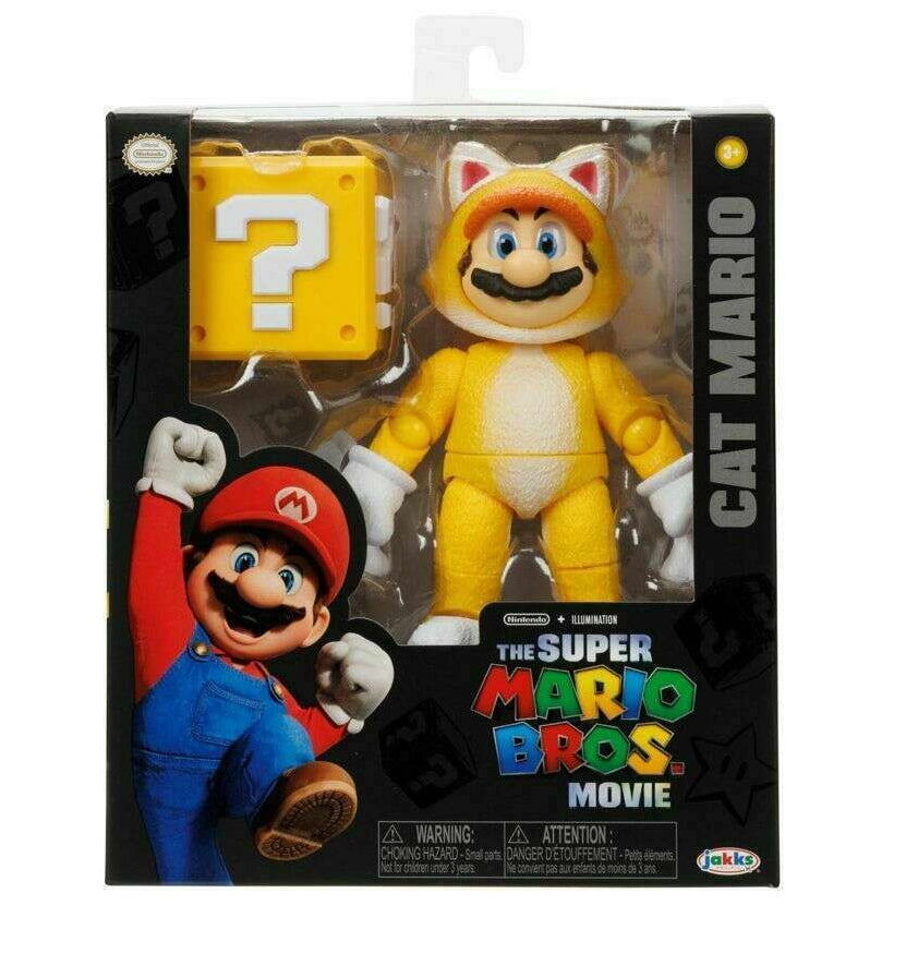 Super Mario Bros. Movie: Cat Mario 5" Figure