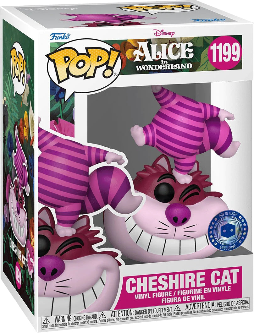 Alice in Wonderland: Cheshire Cat Standing on Head Funko POP! Vinyl