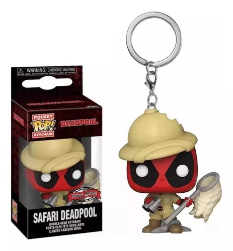 Marvel Deadpool: Safari Deadpool Funko POP! Keychain