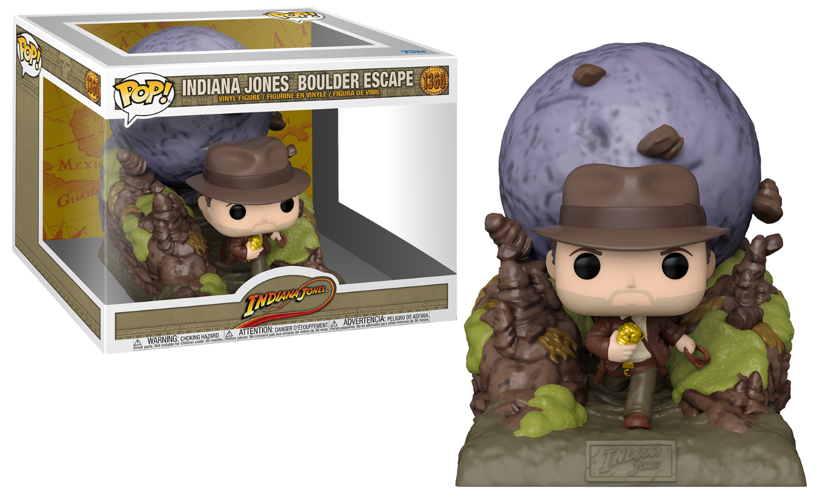 Indiana Jones: Boulder Escape Funko POP! Moment