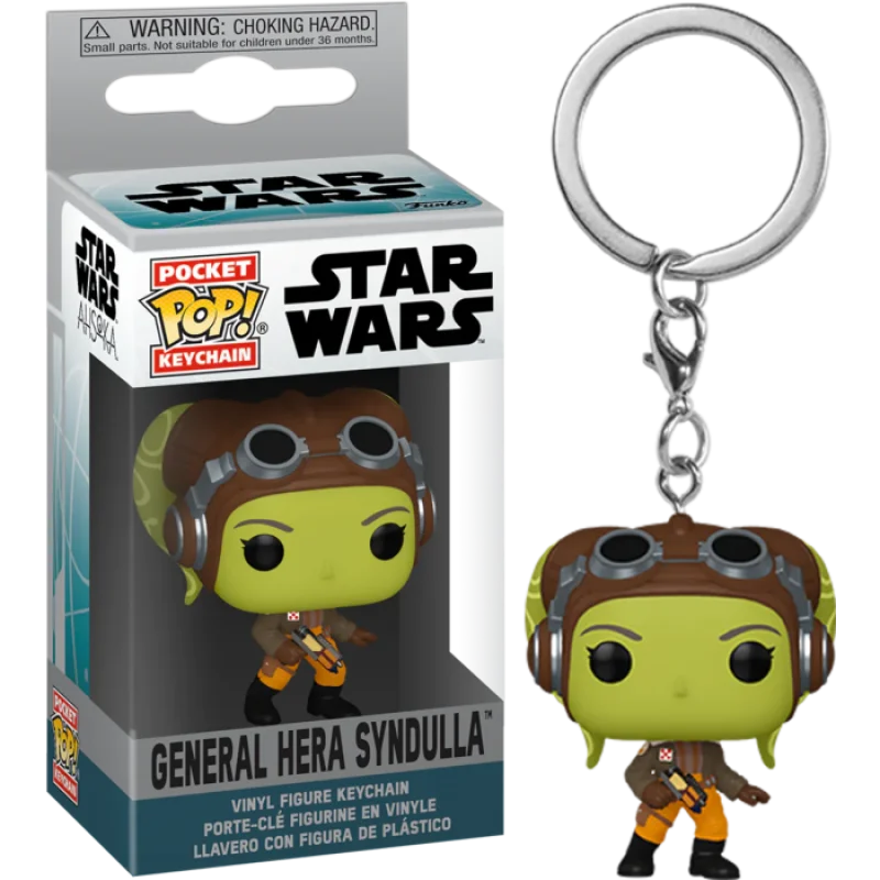 Star Wars Ahsoka: General Hera Syndulla Funko Pocket Pop! Keychain