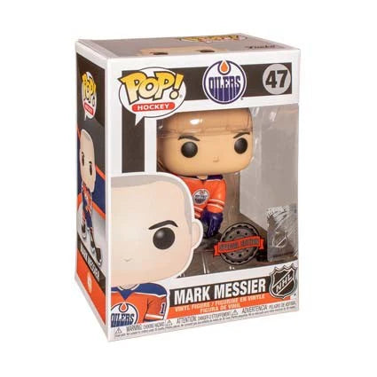 NHL Oilers: Mark Messier (Orange Jersey) Funko Pop! Vinyl