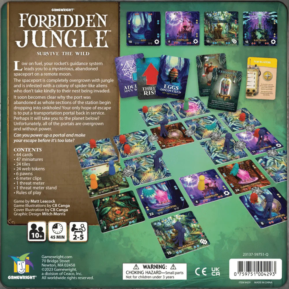 Forbidden Jungle Board Game