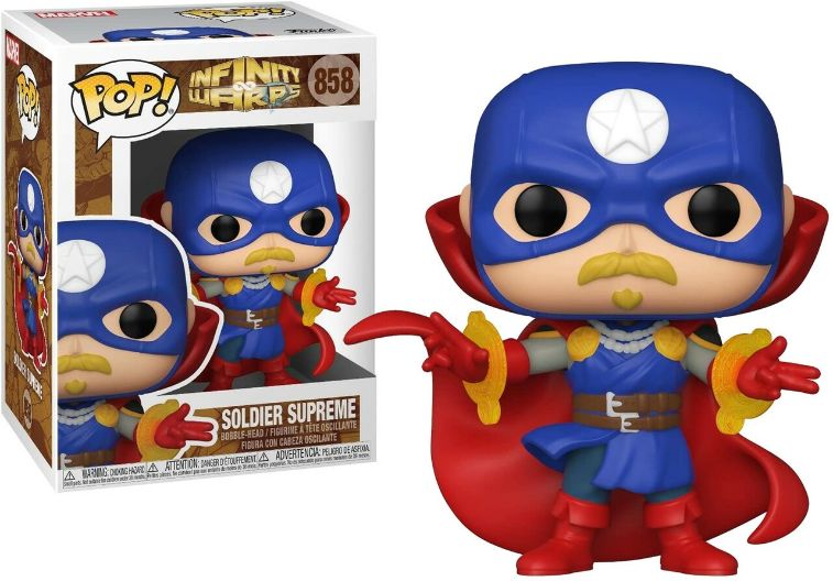 Marvel Infinity Warps: Soldier Supreme Funko POP! Vinyl