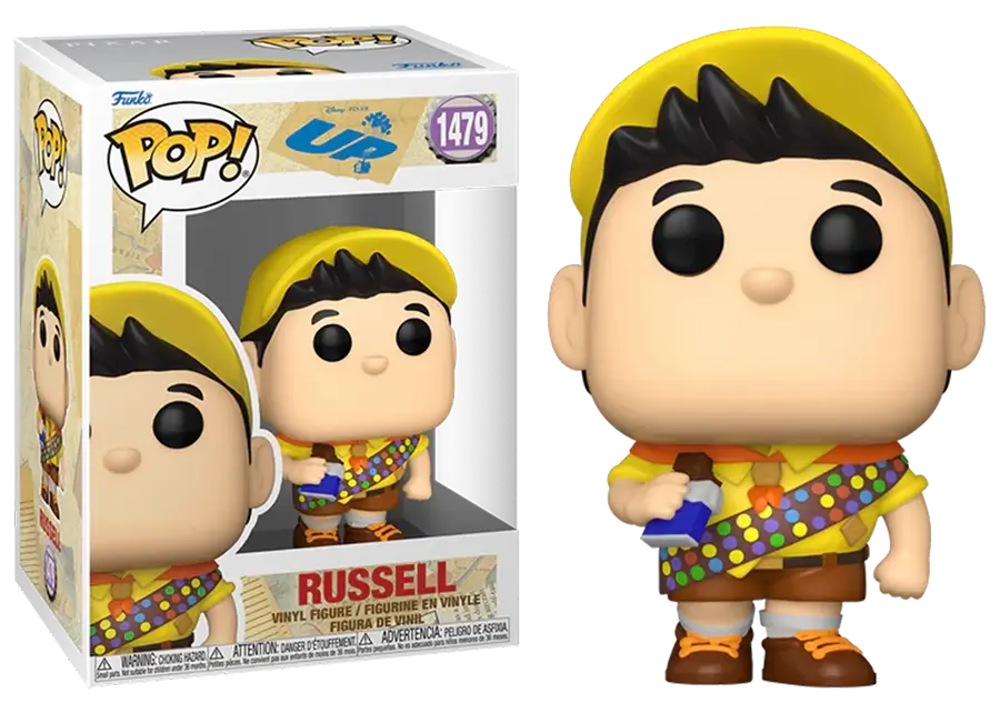 Disney Pixar Up!: Russell w/ Chocolate Bar Funko Pop! Vinyl