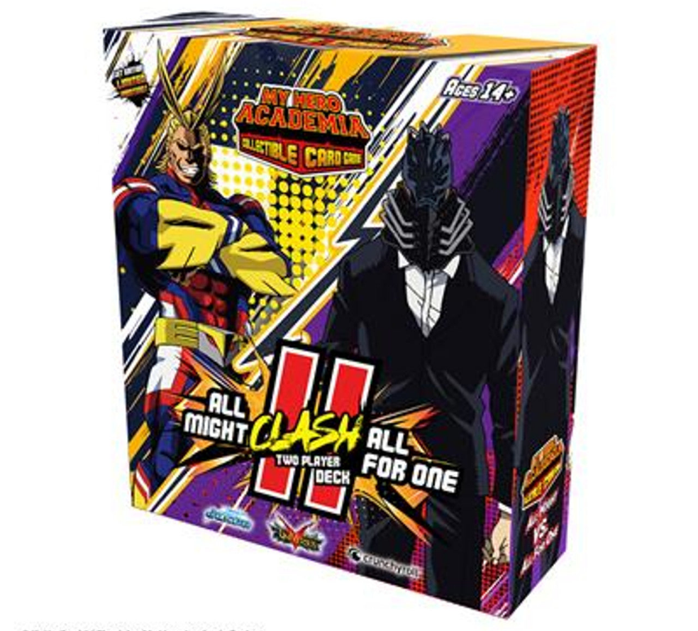 My Hero Academia Collectible Card Game: All Might VS All for One 2-Player Clash Deck