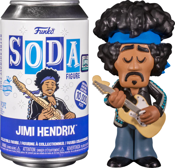 Funko Vinyl Soda: Jimi Hendrix