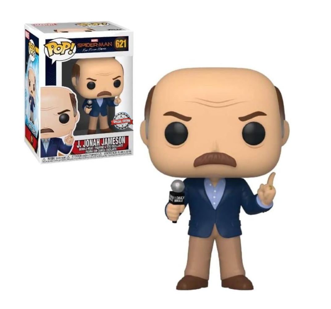 Spider-Man Far From Home: J. Jonah Jameson Funko Pop! Vinyl