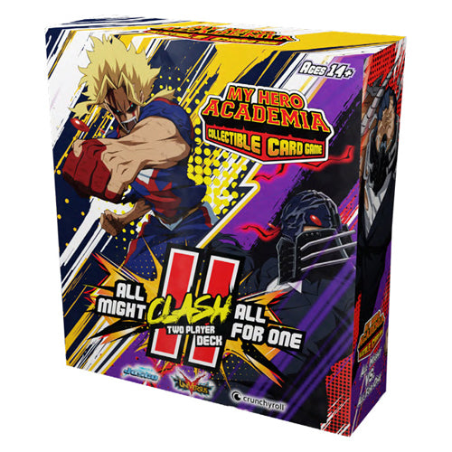 My Hero Academia Collectible Card Game: All Might VS All for One 2-Player Clash Deck