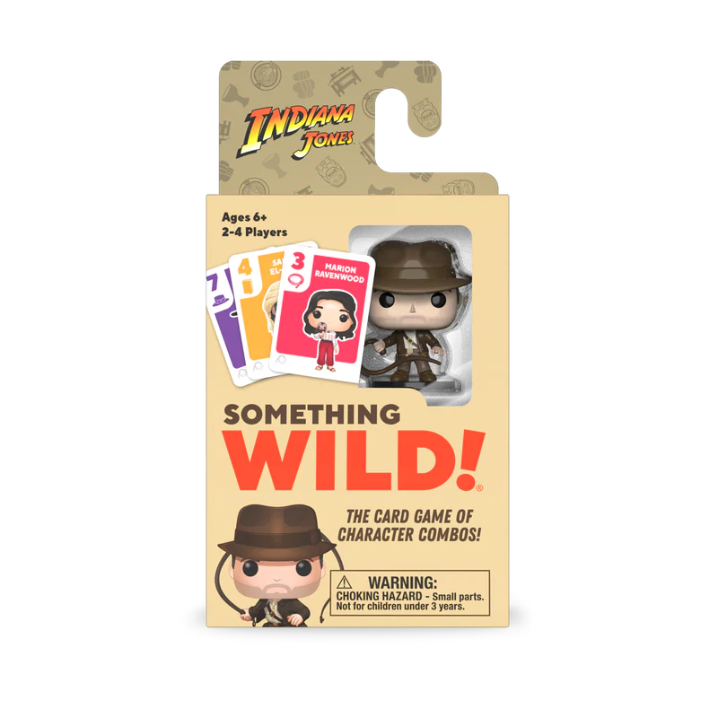 Funko Games: Something Wild Card Game - Indiana Jones