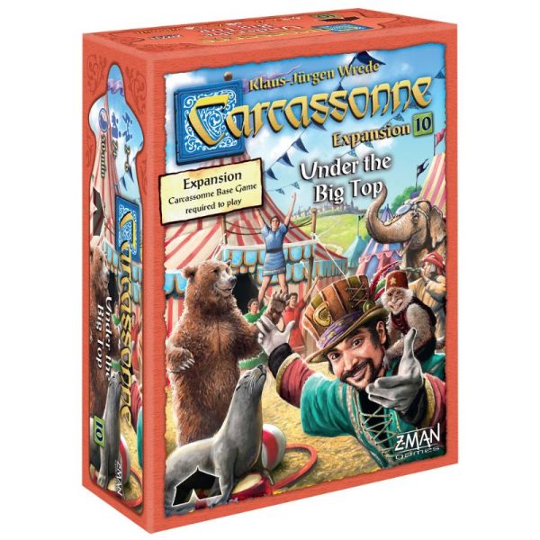 Z-Man Games Carcassonne Expansion 10: Under the Big Top