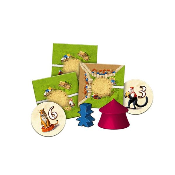 Z-Man Games Carcassonne Expansion 10: Under the Big Top