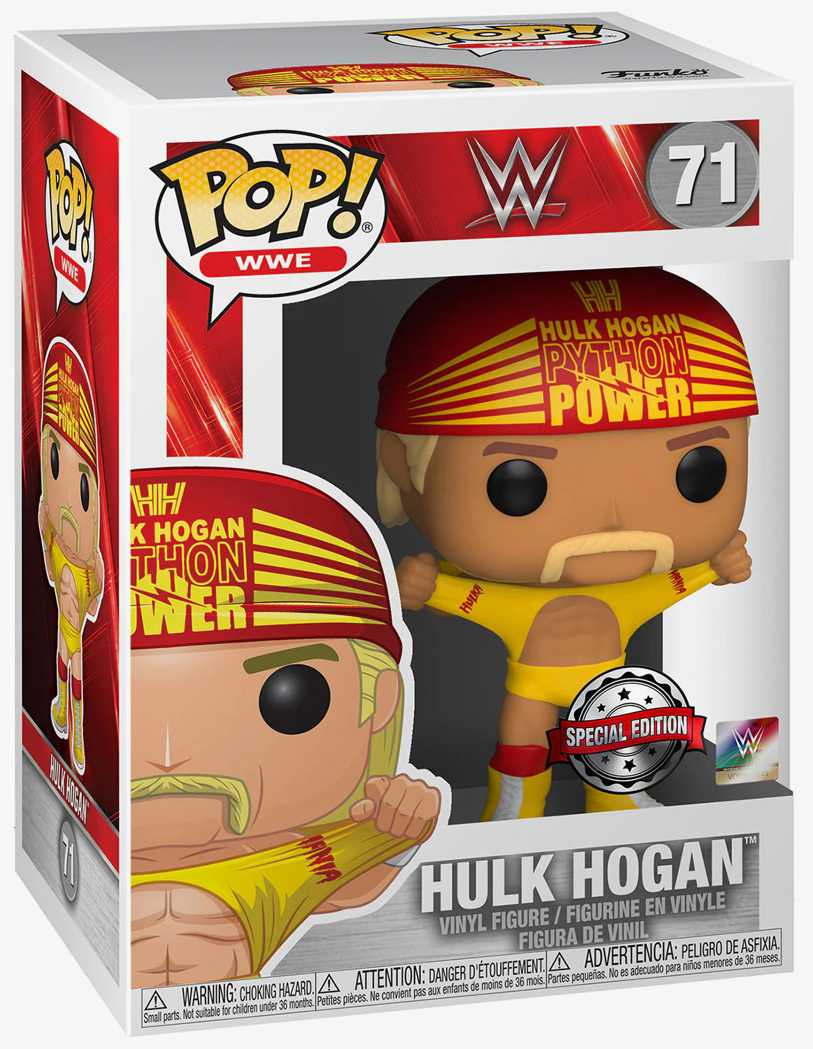 WWE: Hulk Hogan Wrestlemania 3 Funko Pop! Vinyl