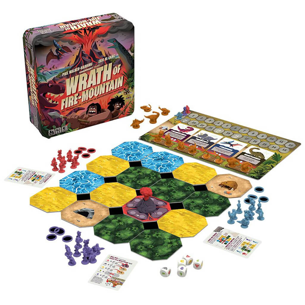 Wrath of Fire Mountain Board Game