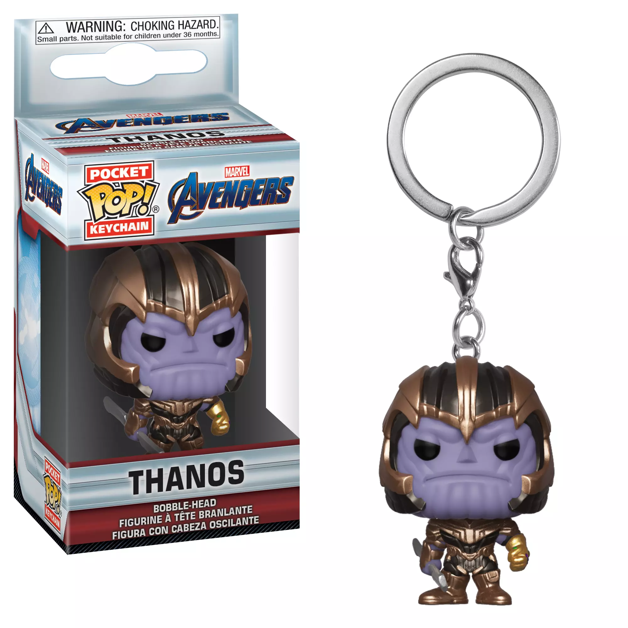 Avengers Endgame: Thanos Funko Pocket Pop! Keychain