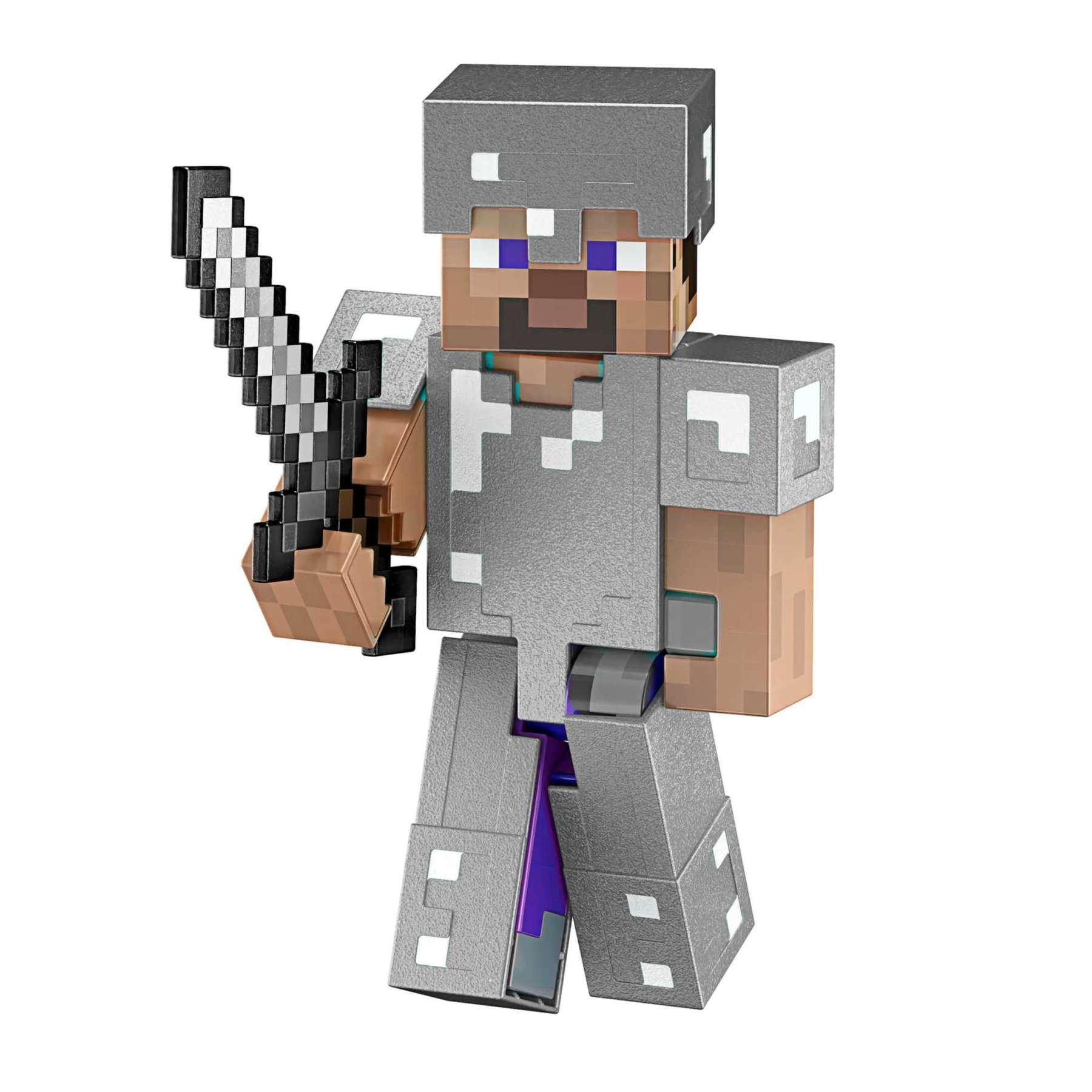 Minecraft Diamond Level Steve Action Figure