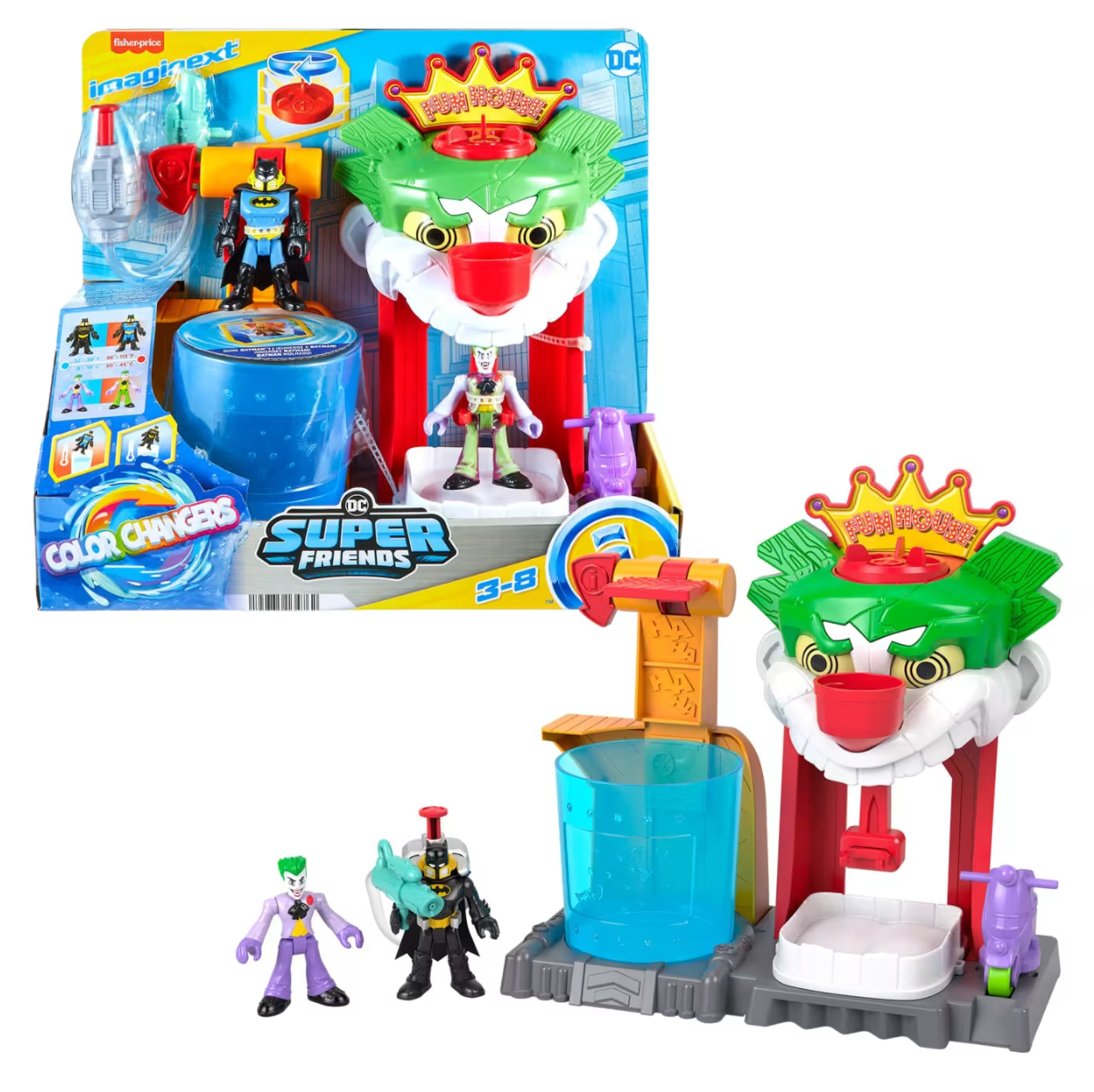 Imaginext DC Super Friends: Colour Changers The Joker Funhouse