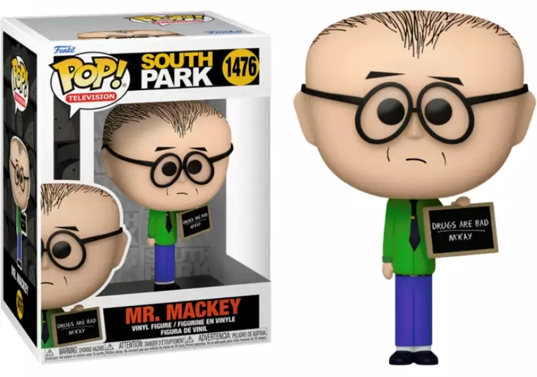 South Park: Mr. Mackey w/ Sign Funko Pop! Vinyl