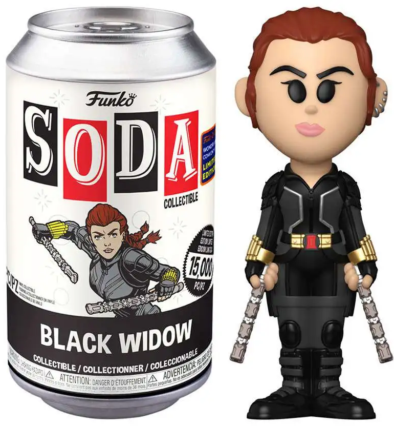 Funko Vinyl Soda: Black Widow