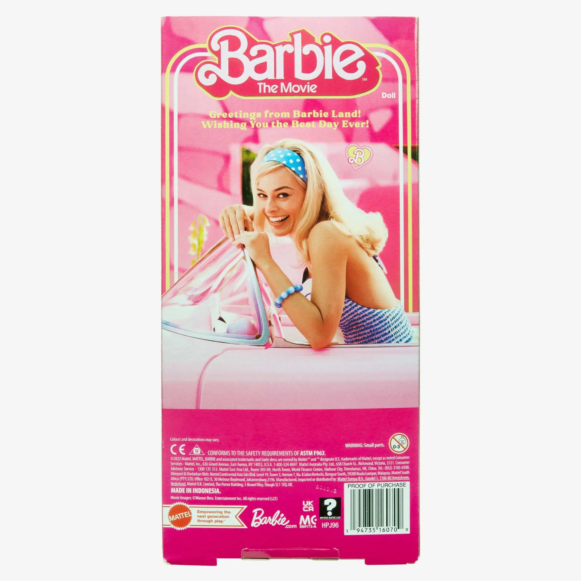 Barbie The Movie: Signatre Barbie in Pink Gingham Dress