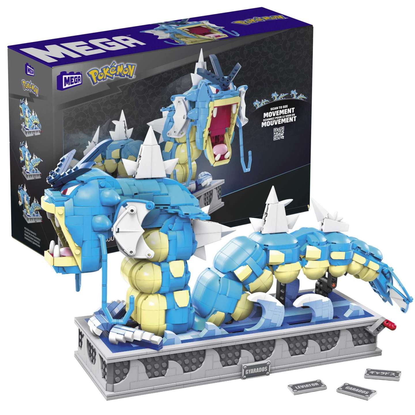 Pokemon: Motion Gyarados Mega Construx