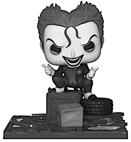 DC Jim Lee Collection: The Joker (Hush) Black & White Deluxe Funko POP! Vinyl