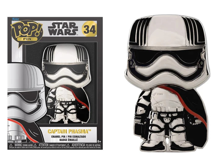 Star Wars: Captain Phasma Funko Pop! Pin