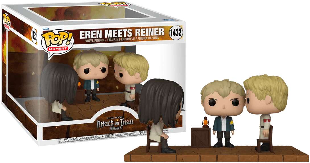 Attack on Titan: Eren Meets Reiner Funko POP! Moment