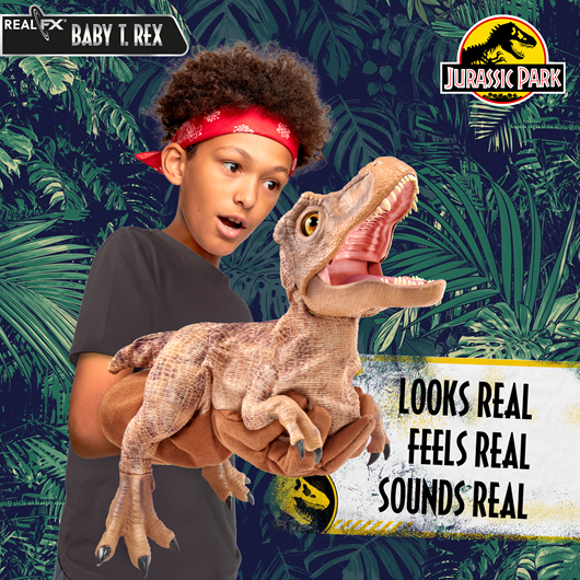 Jurassic Park Real FX Baby T-Rex Animatronic Dinosaur