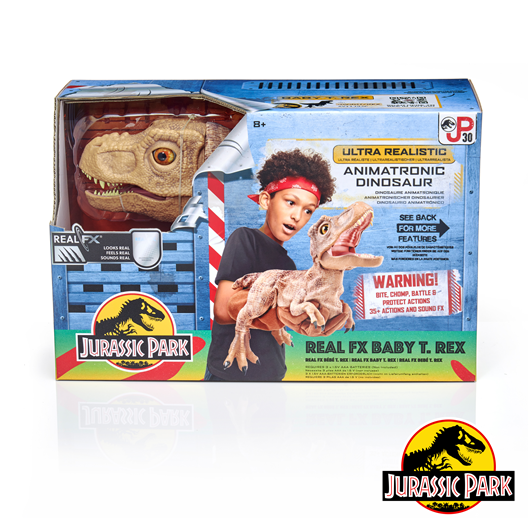 Jurassic Park Real FX Baby T-Rex Animatronic Dinosaur