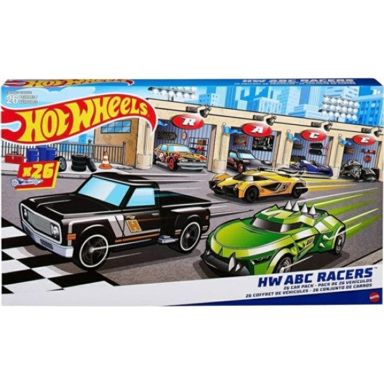 Hot Wheels ABC Racers 26 Car Pack