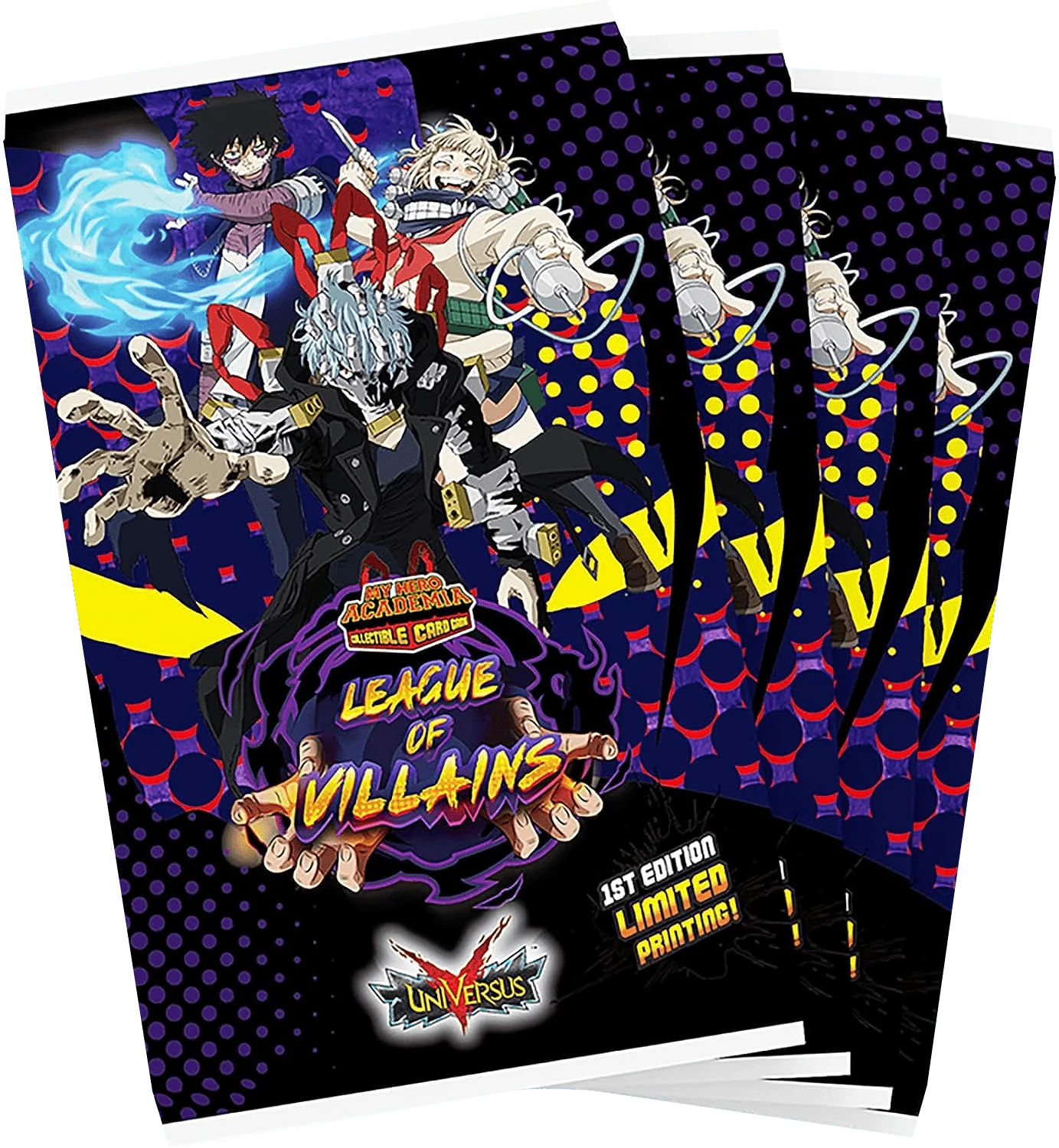 My Hero Academia Collectible Card Game Series 4: League of Villains Booster Box (24 Packs)