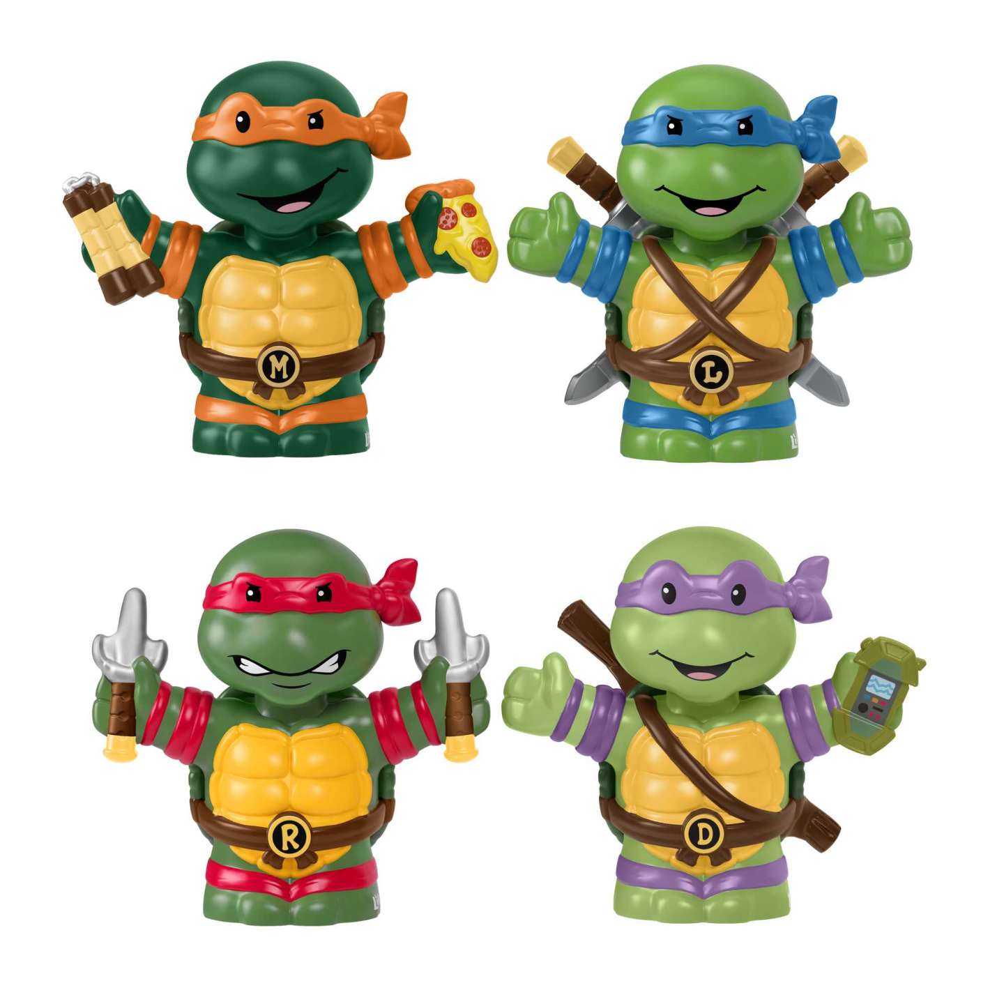 Fisher-Price Little People Collectior Teenage Mutant Ninja Turtles