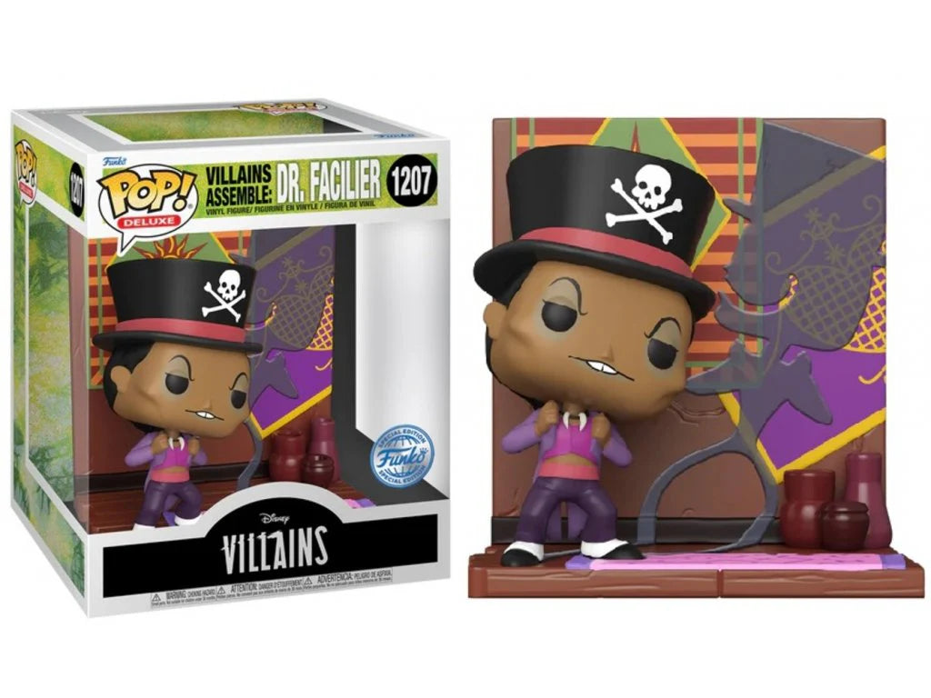 Disney Villains Assemble: Dr. Facilier Deluxe Funko POP! Vinyl