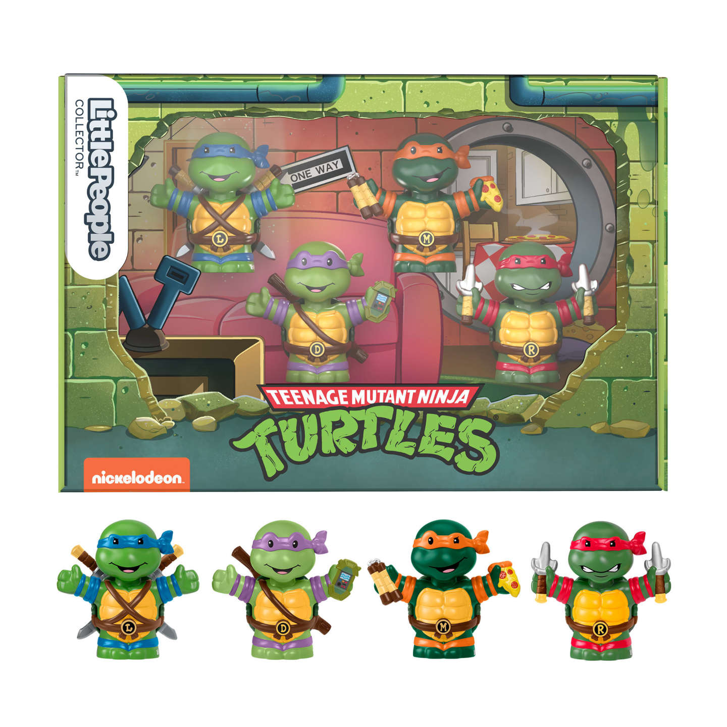 Fisher-Price Little People Collectior Teenage Mutant Ninja Turtles