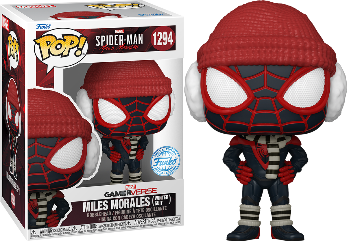 Spider-Man: Miles Morales Winter Suit (Special Edition) Funko Pop! Vinyl