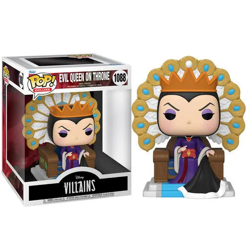 Disney Snow White: Evil Queen on Throne Deluxe Funko POP! Vinyl