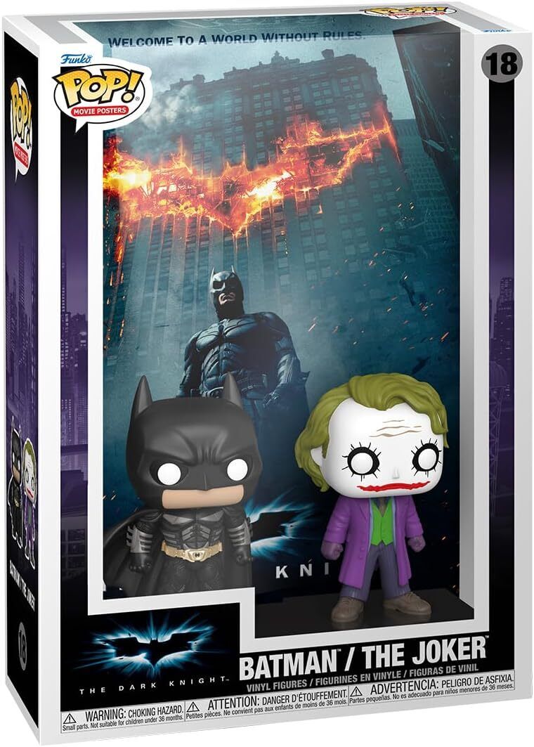 The Dark Knight: Batman / The Joker Funko POP! Movie Poster