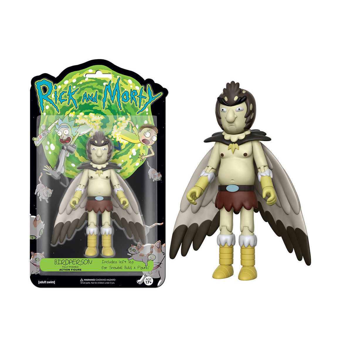 Rick & Morty: Bird Person 5" Figure