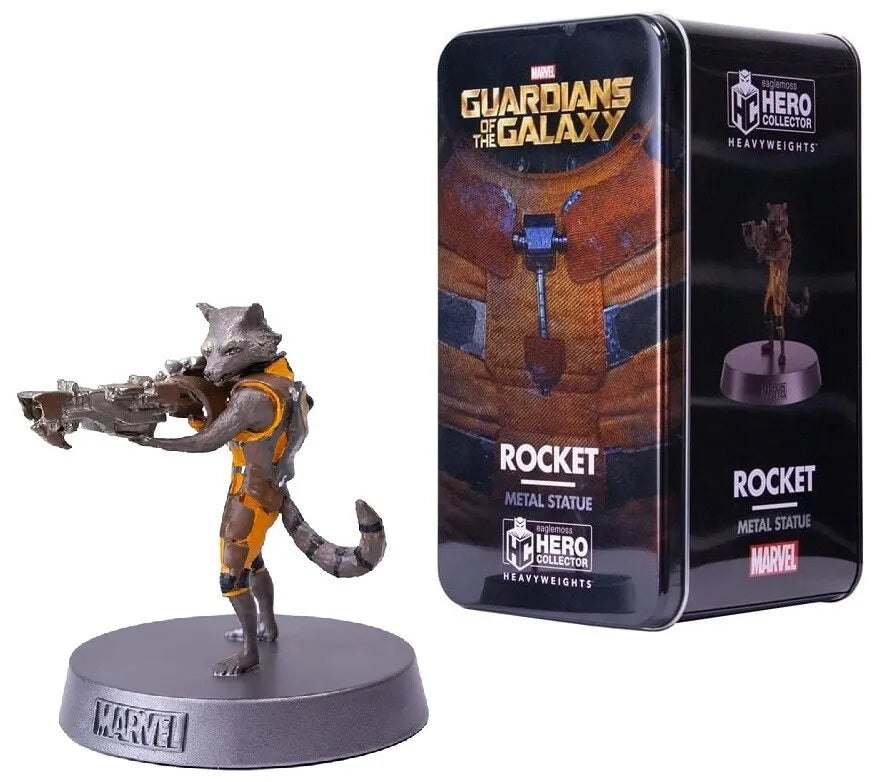 Eaglemoss Heavyweights: Rocket Raccoon Metal Statue